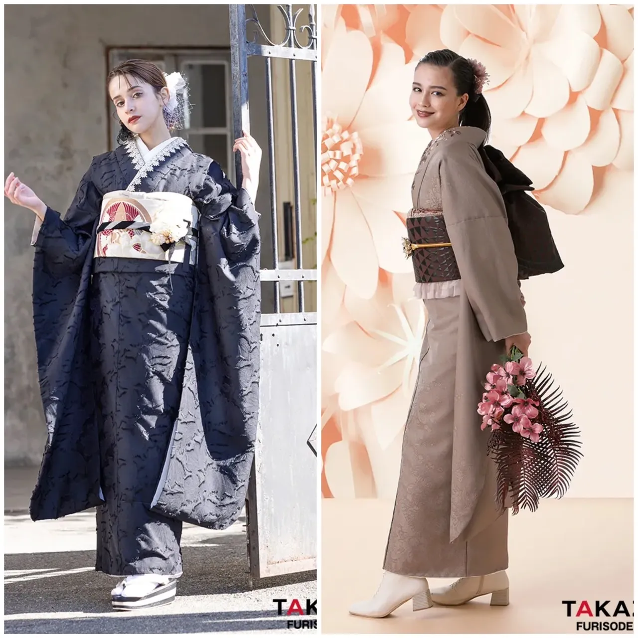 振袖レンタル　奈良　橿原　かわいい　おしゃれ　個性派　かわいい　かっこいい　くすみ　イマドキ　