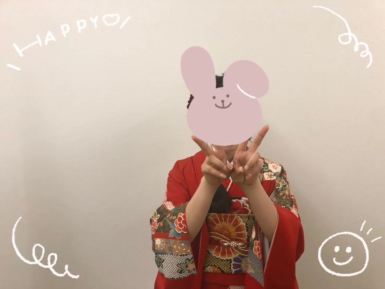 成人式　振袖　前撮り撮影会　可愛い　持ち込み　古典　赤　レッド　大人っぽい