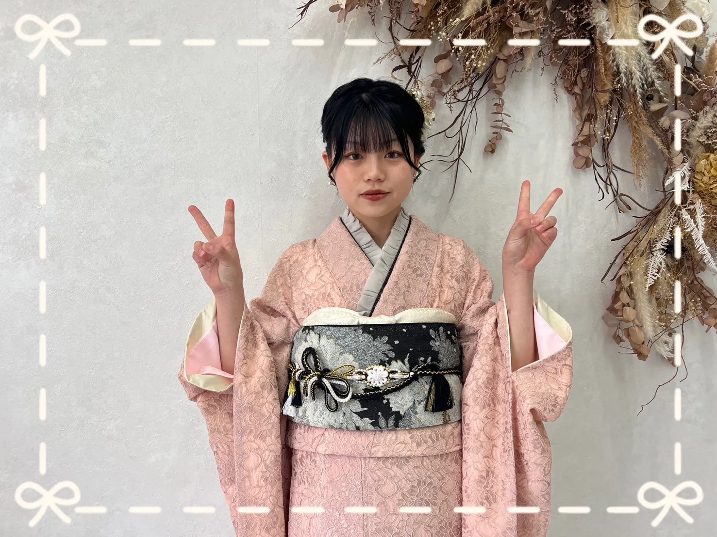 振袖　レンタル　前撮り　撮影会　可愛い　おしゃれ　かっこいい　イマドキ　くすみ