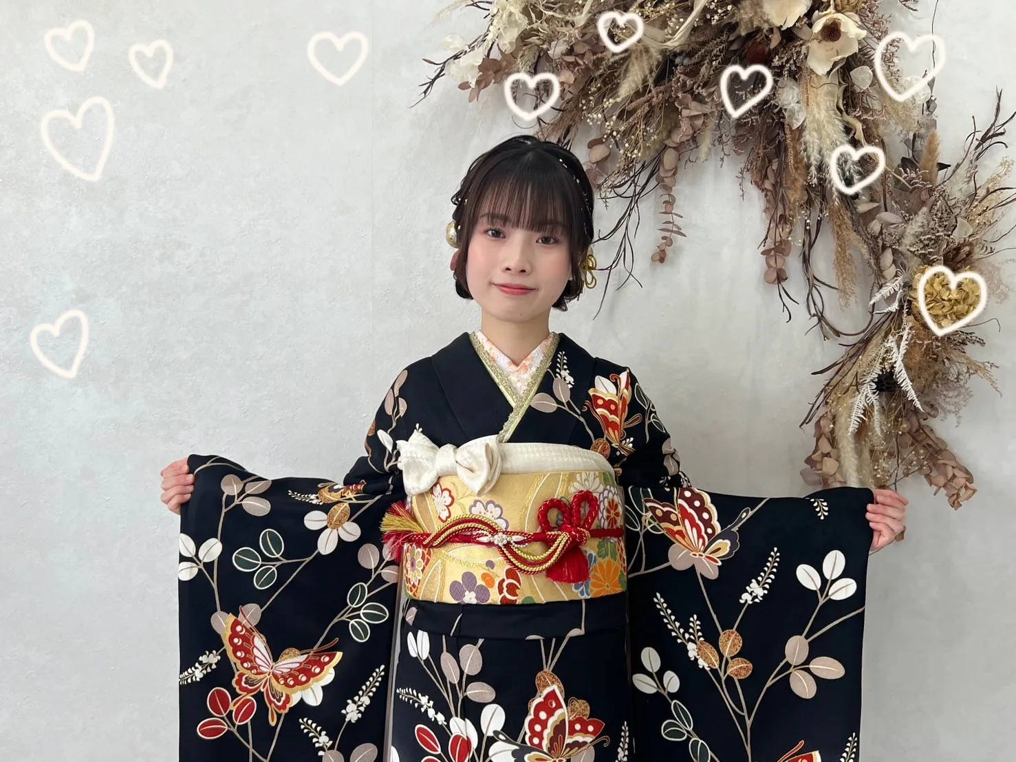 振袖　レンタル　前撮り　撮影会　可愛い　おしゃれ　かっこいい　イマドキ　くすみ