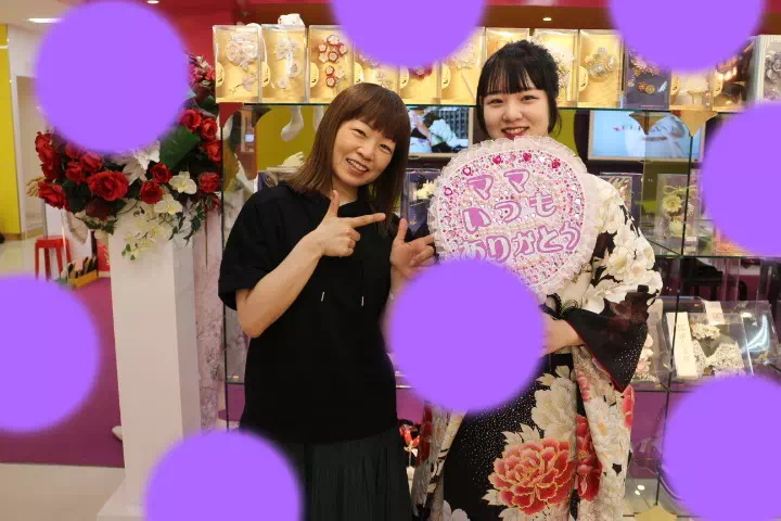 TAKAZEN神戸店　前撮り撮影会　イマドキ　カワイイ　コディネート　振袖　レンタル　袴　