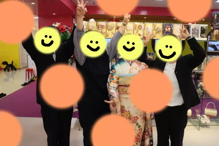 TAKAZEN神戸店　前撮り撮影会　イマドキ　カワイイ　コディネート　振袖　レンタル　袴　