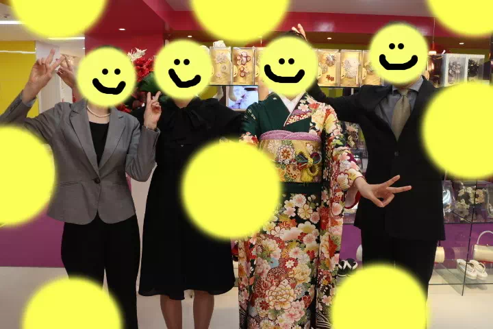 TAKAZEN神戸店　前撮り撮影会　イマドキ　カワイイ　コディネート　振袖　レンタル　袴　