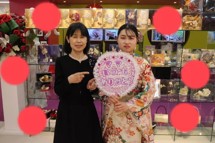TAKAZEN神戸店　前撮り撮影会　イマドキ　カワイイ　コディネート　振袖　レンタル　袴　
