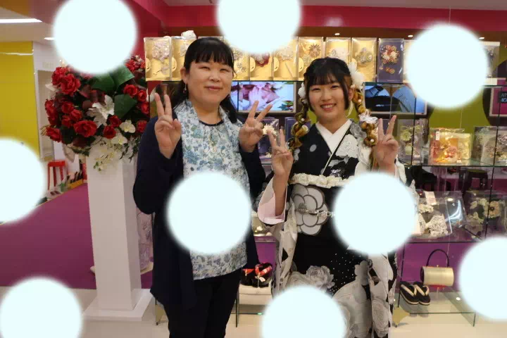 TAKAZEN神戸店　前撮り撮影会　イマドキ　カワイイ　コディネート　振袖　レンタル　袴　