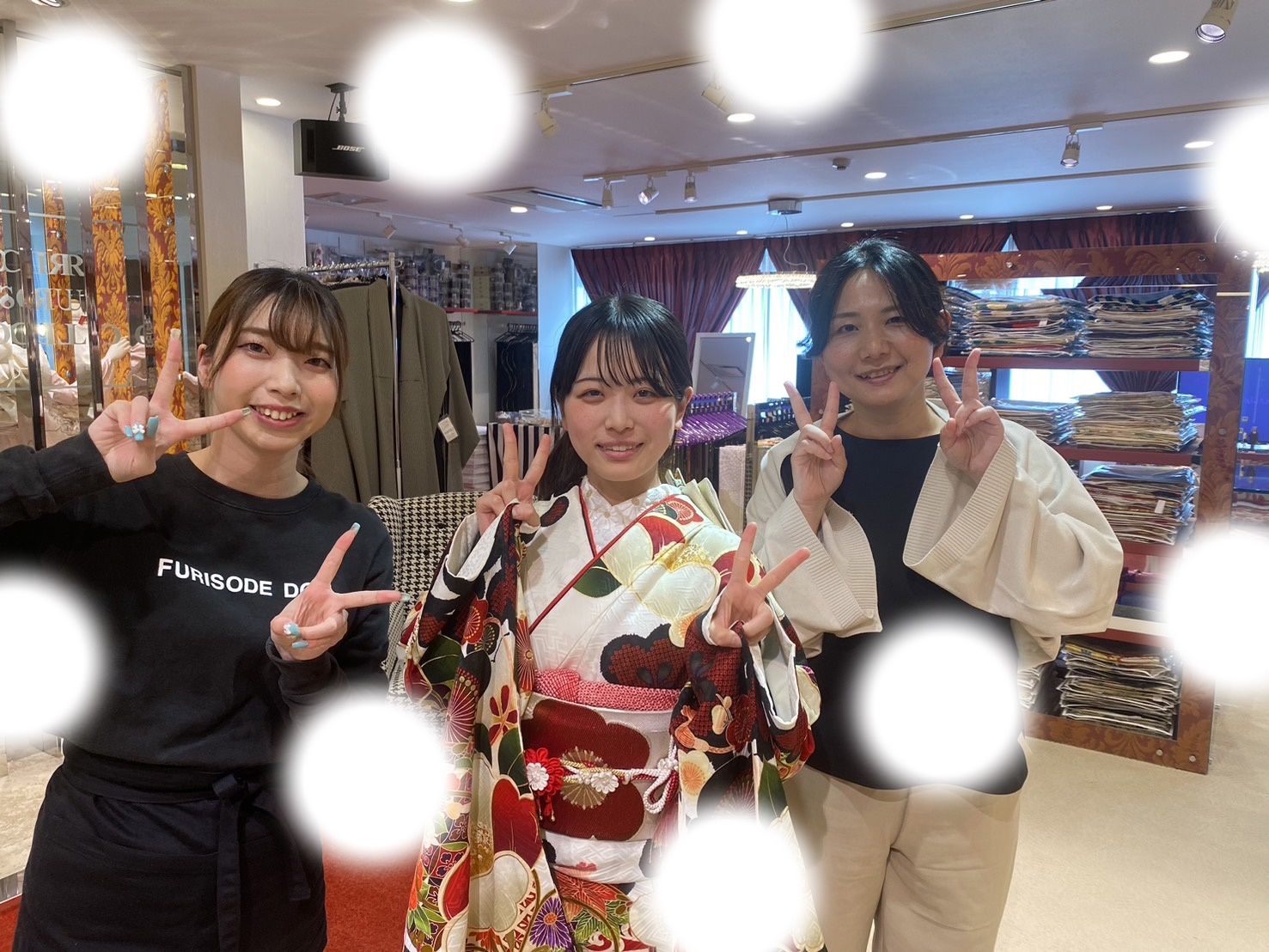 成人式　前撮り　梅田