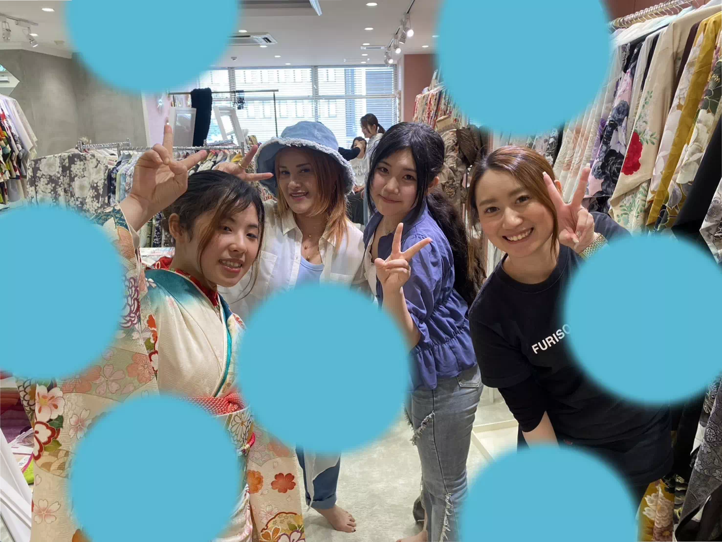 TAKAZEN姫路店　姫路市　成人式　卒業式　袴　振袖　イマドキ振袖　香音　