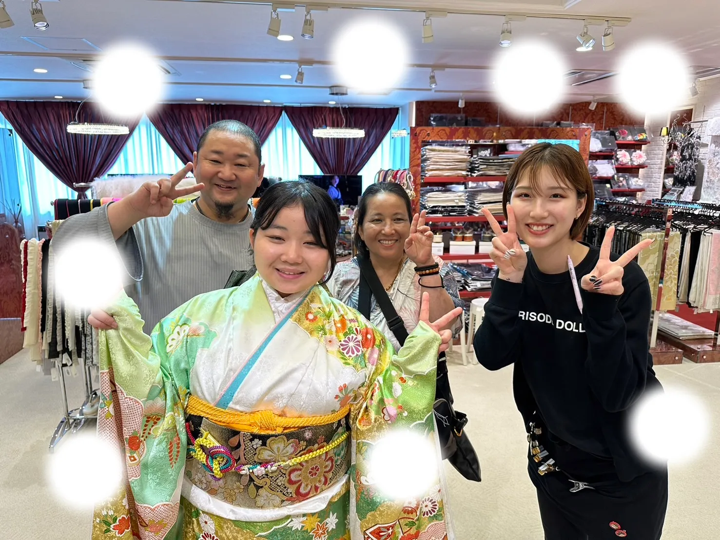 成人式　前撮り　梅田