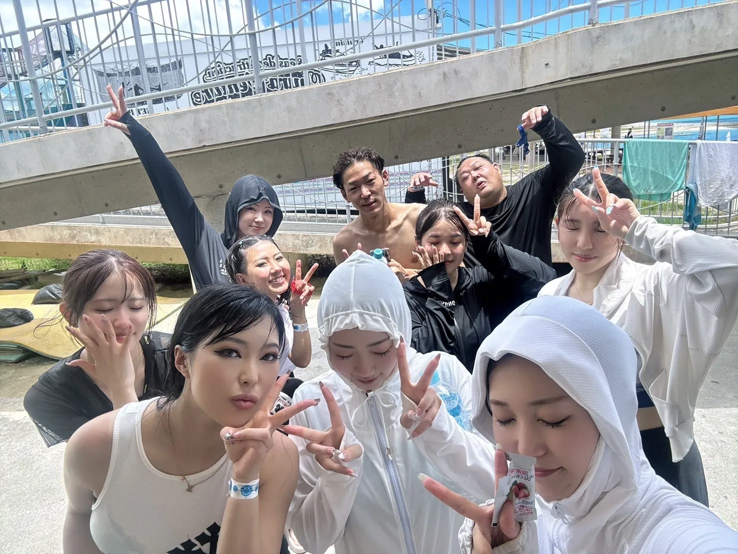 社員旅行　海　沖縄　マリンスポーツ