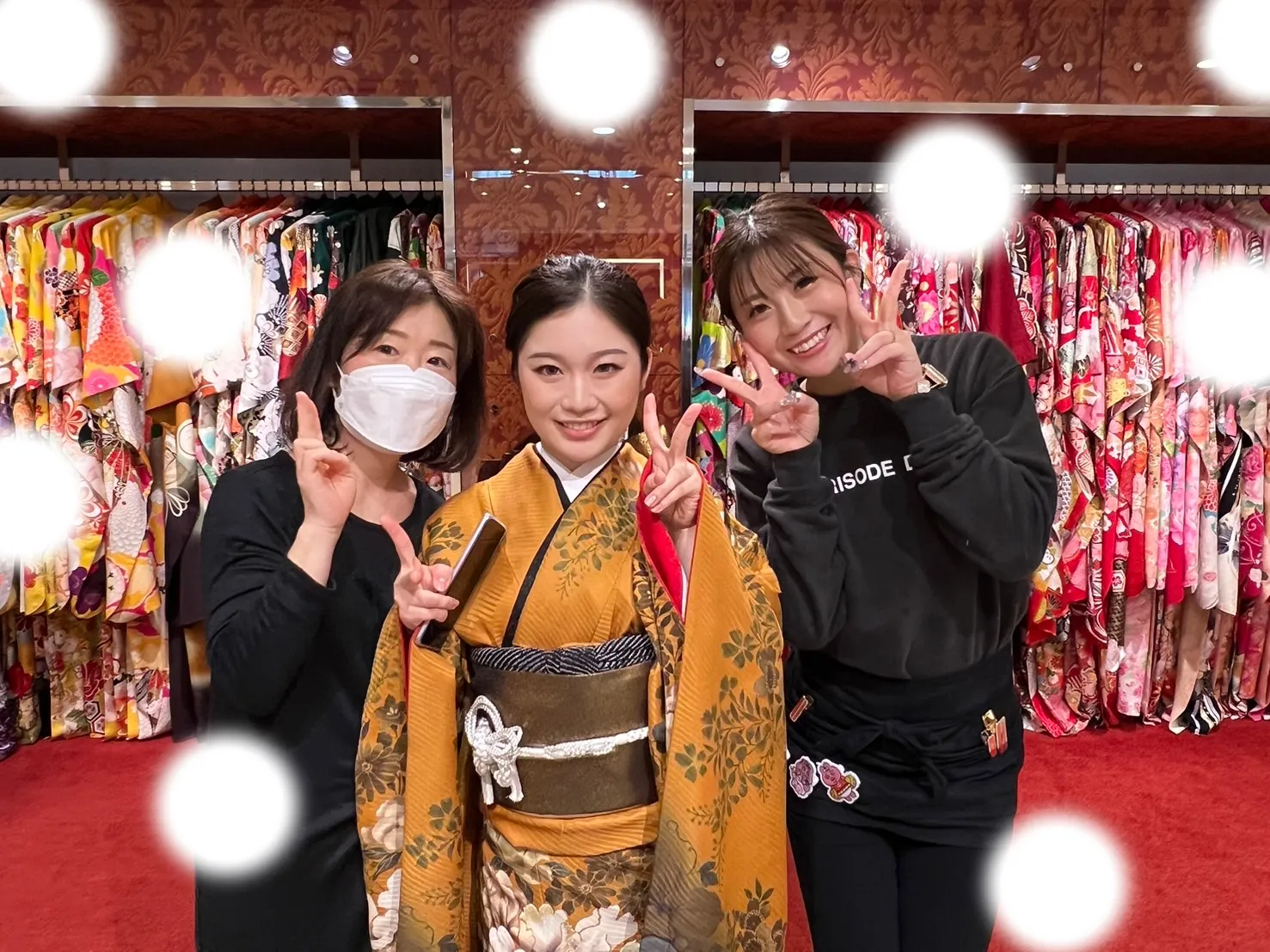 成人式　前撮り　梅田　袴　くすみカラー　かわいい　イマドキ　淡色　古典　タカゼン　撮影
