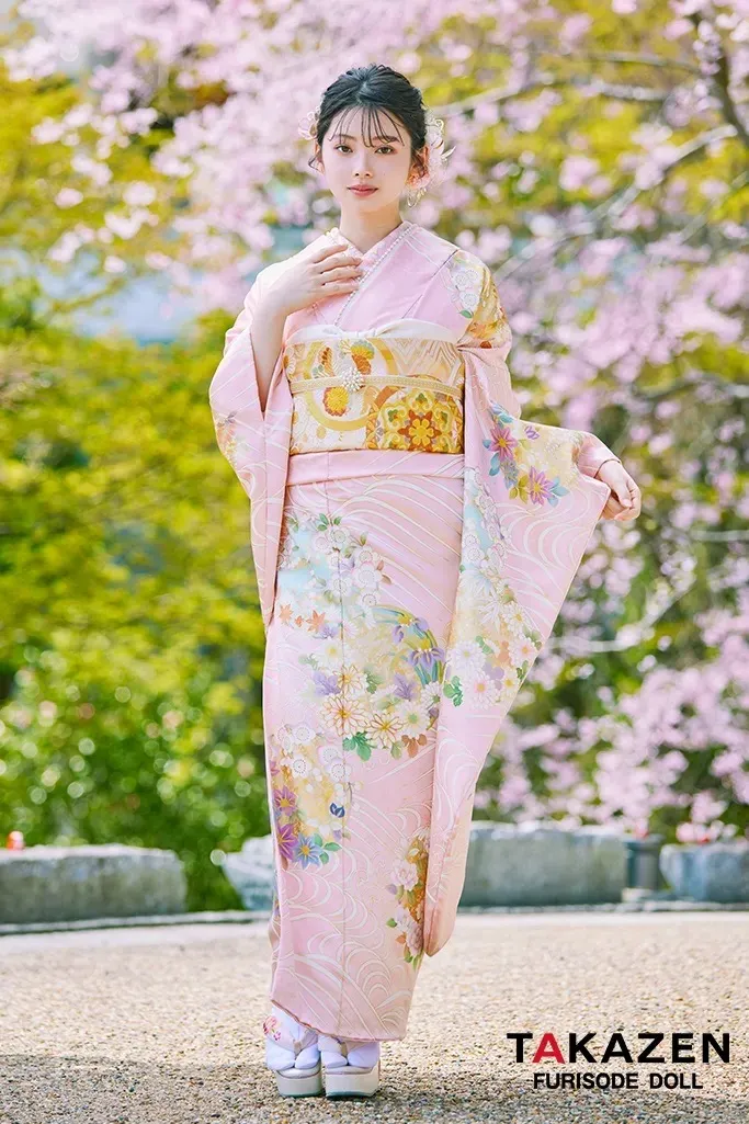 成人式　前撮り　梅田　袴　くすみカラー　かわいい　イマドキ　淡色　古典　タカゼン　撮影
