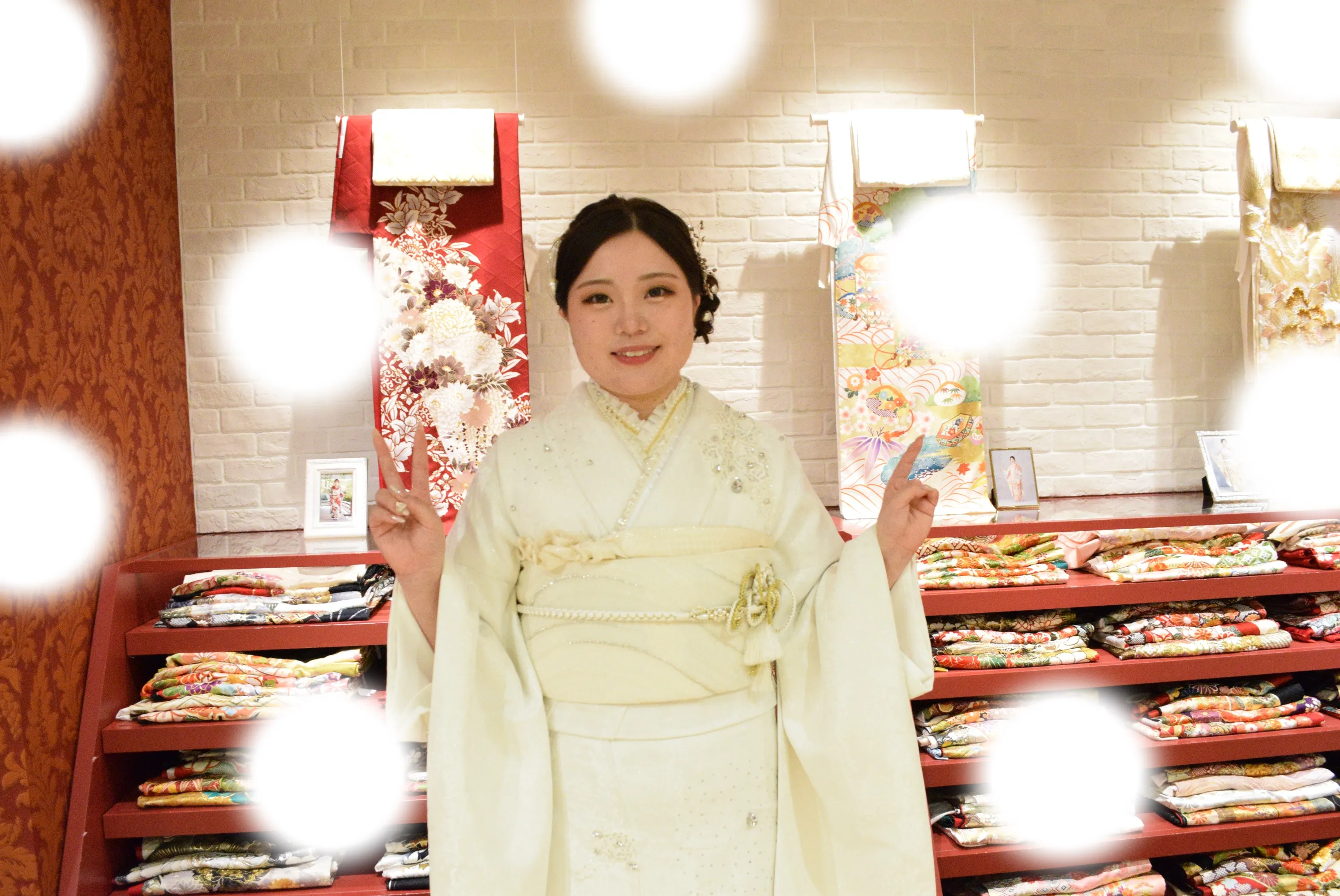 成人式　前撮り　梅田　袴　くすみカラー　かわいい　イマドキ　淡色　古典　タカゼン　撮影