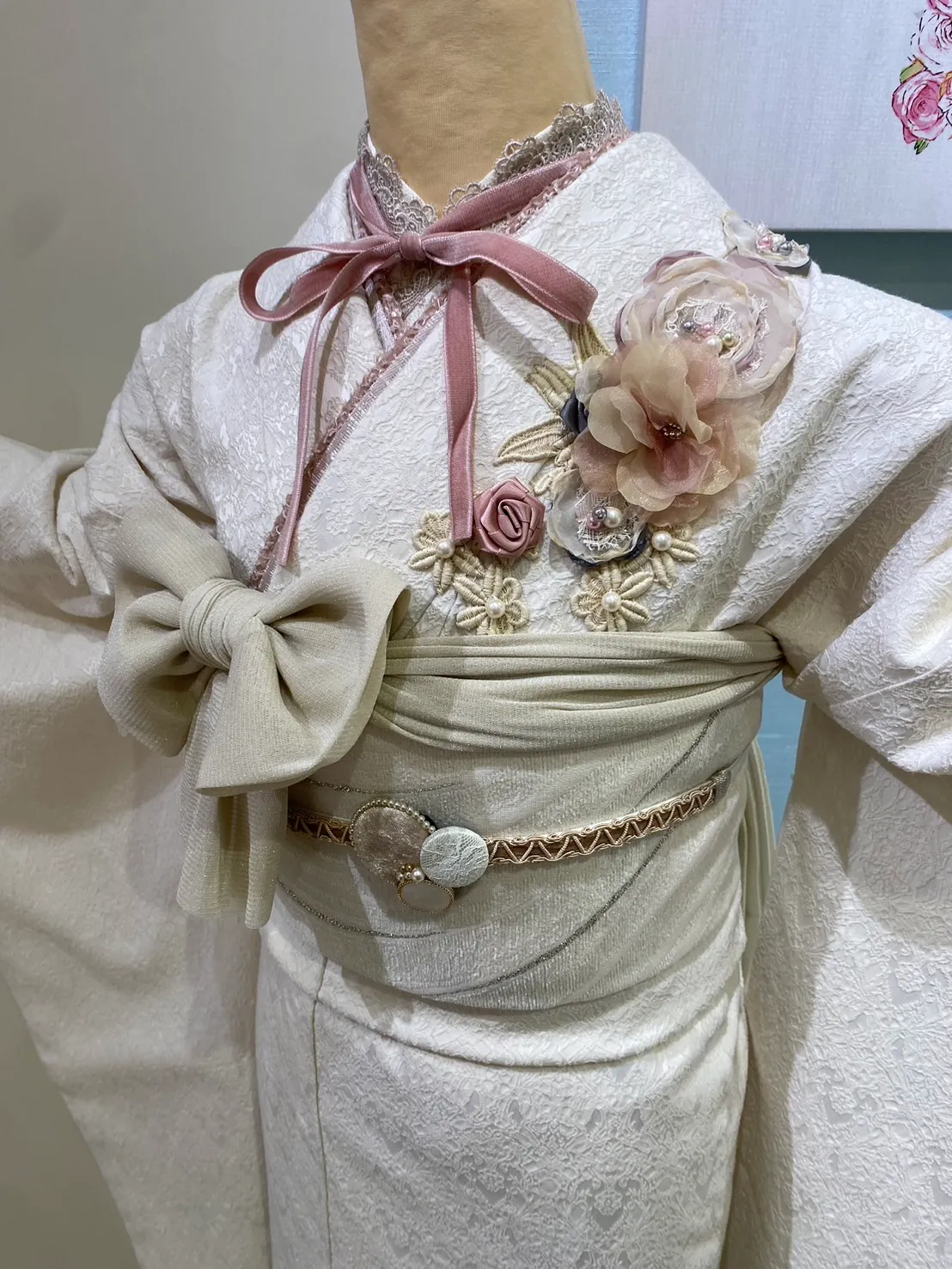 2025　2026　2027　成人式　振袖レンタル　立体花　最新