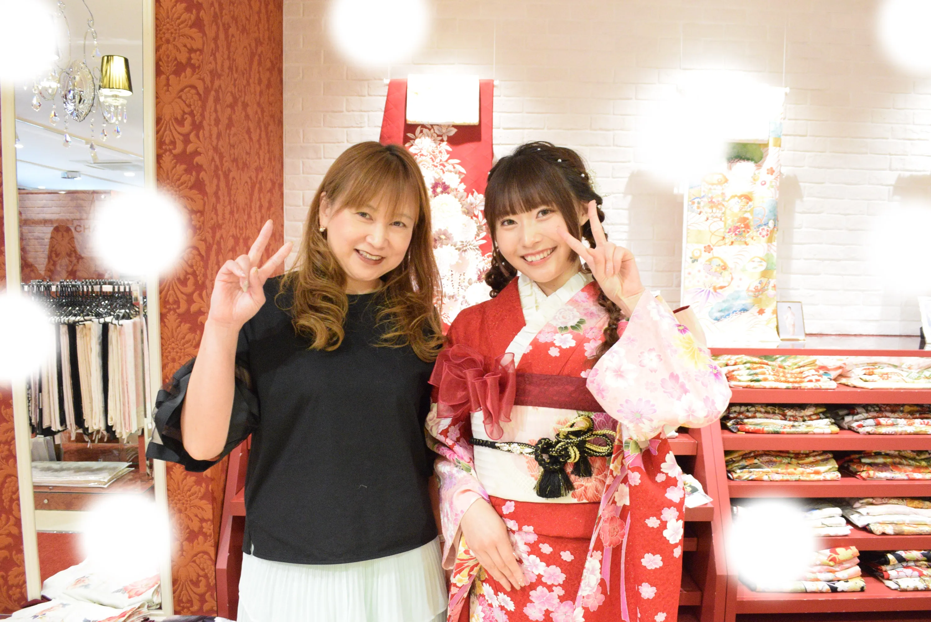 成人式　前撮り　梅田　袴　くすみカラー　かわいい　イマドキ　淡色　古典　タカゼン　撮影