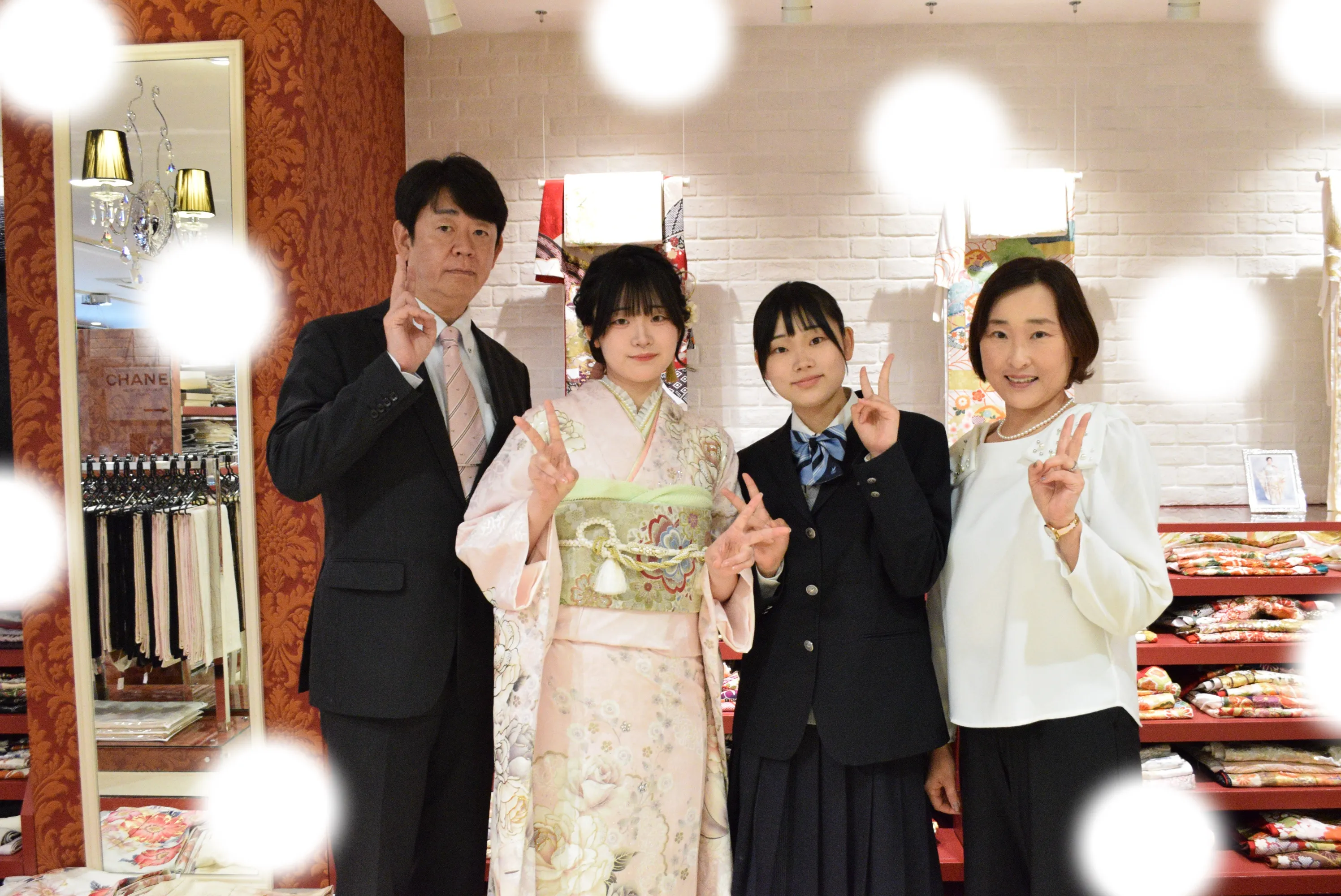 成人式　前撮り　梅田　袴　くすみカラー　かわいい　イマドキ　淡色　古典　タカゼン　撮影