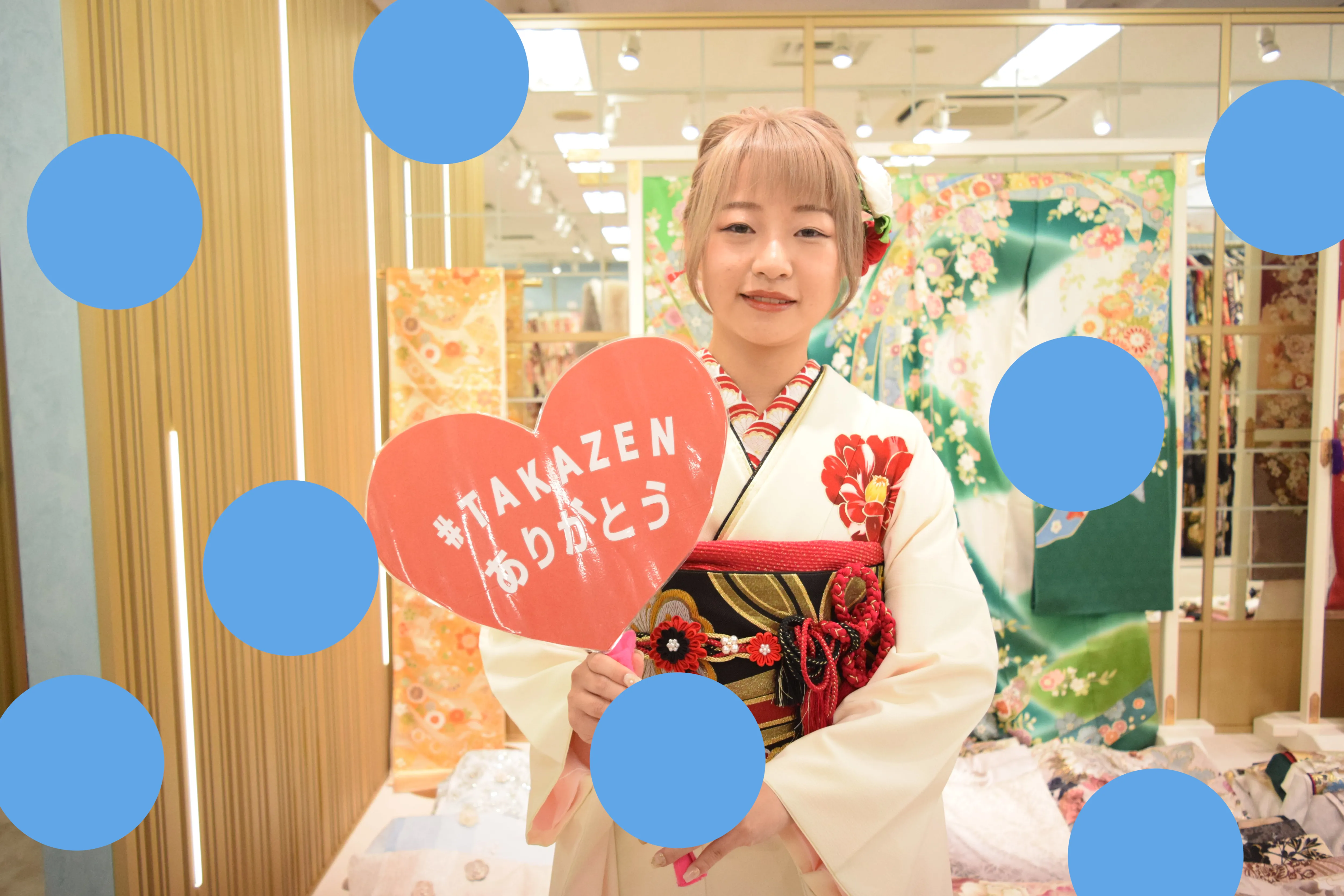 前撮り　振袖　撮影会　レトロ　白　個性的