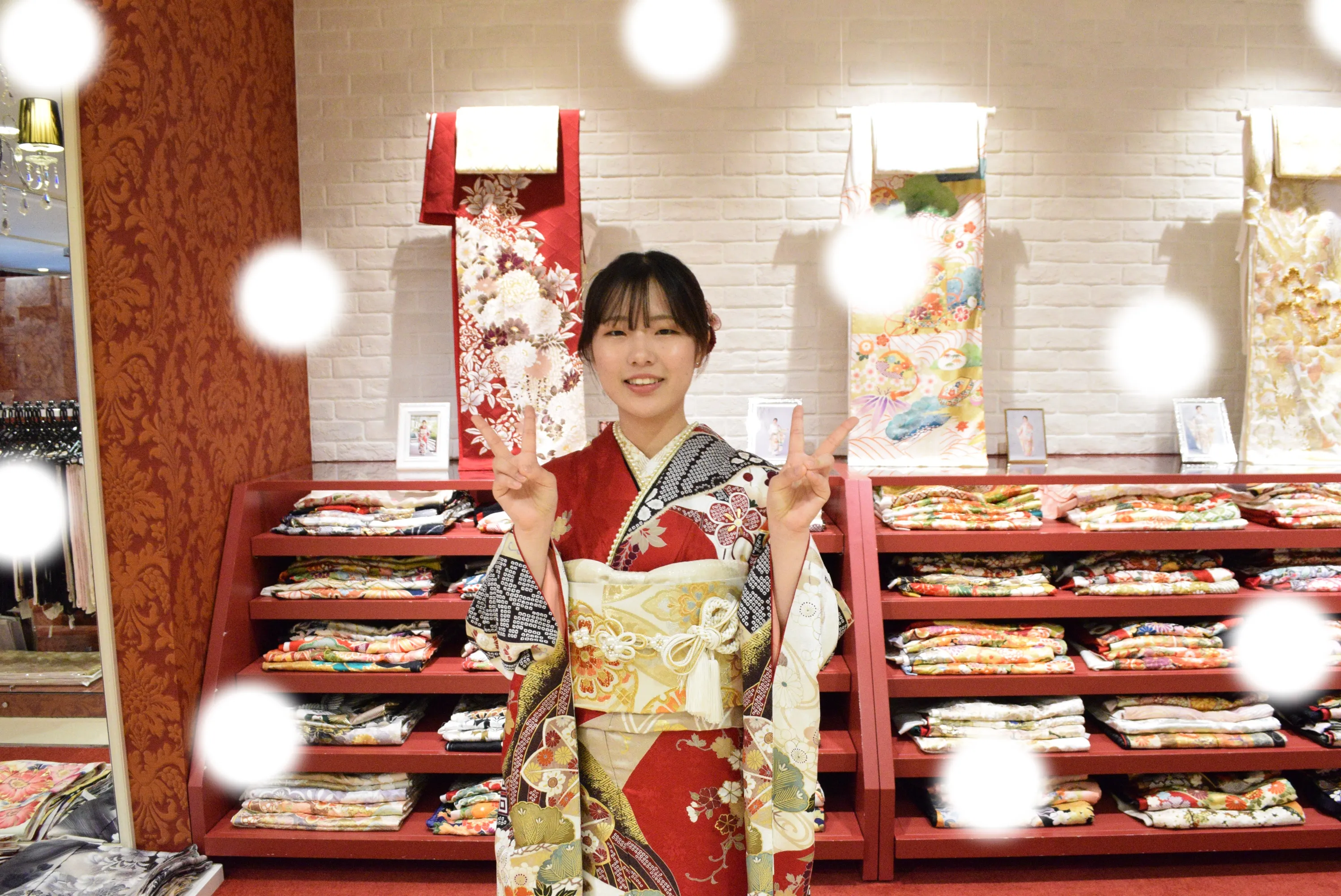 成人式　前撮り　梅田　袴　くすみカラー　かわいい　イマドキ　淡色　古典　タカゼン　撮影
