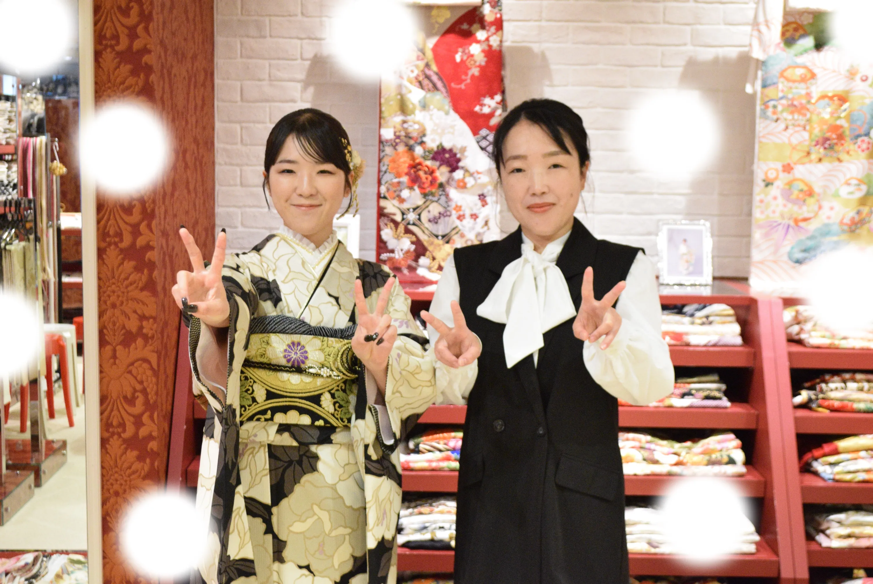 成人式　前撮り　梅田　袴　くすみカラー　かわいい　イマドキ　淡色　古典　タカゼン　撮影