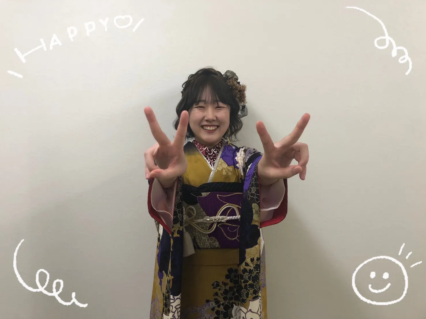 振袖　レンタル　奈良　前撮り　モード系　ギャル　派手　シルバー　ゴールド　キラキラ　ゴージャス