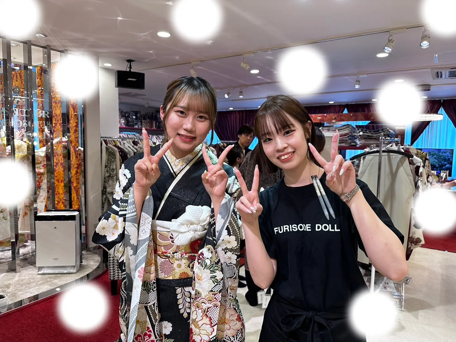 成人式　前撮り　梅田　袴　くすみカラー　かわいい　イマドキ　淡色　古典　タカゼン　撮影
