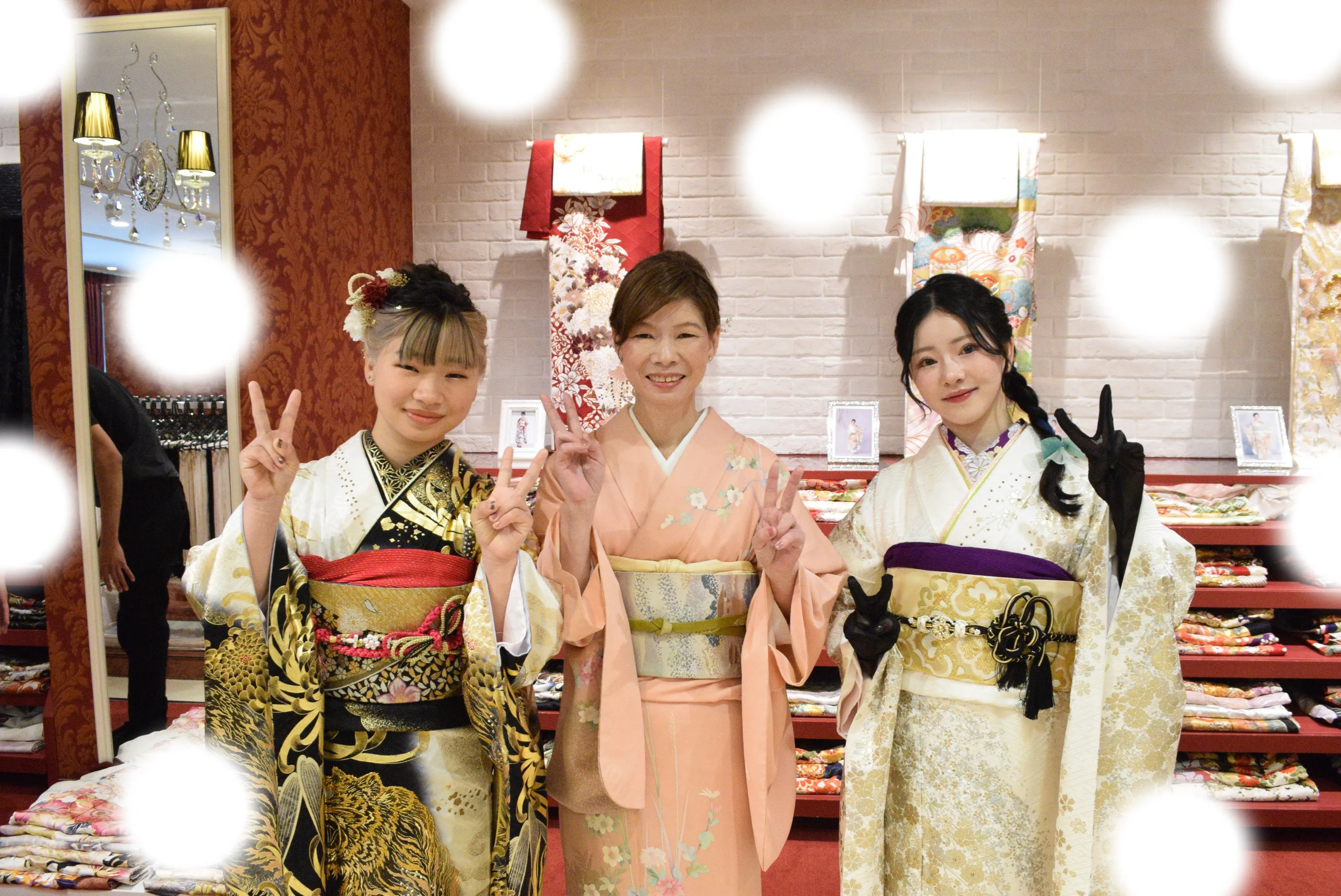 成人式　前撮り　梅田　袴　くすみカラー　かわいい　イマドキ　淡色　古典　タカゼン　撮影