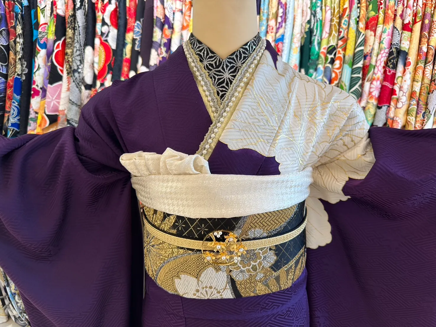 成人式　振袖レンタル　TAKAZEN　ジャパンモード　シンプル系