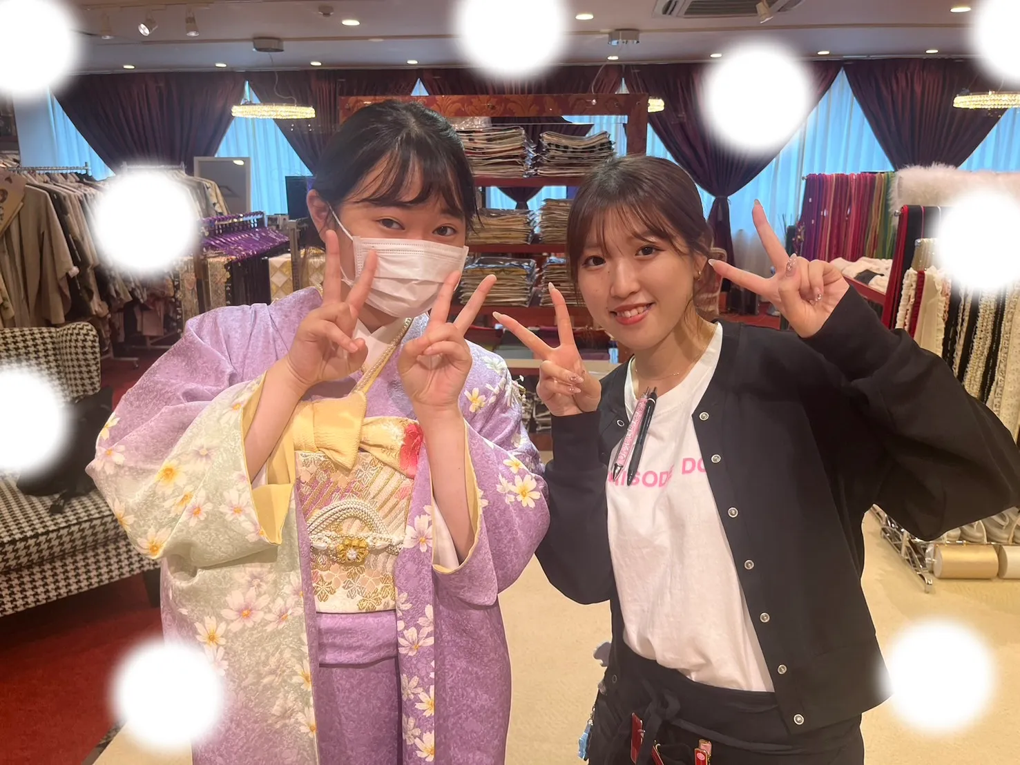 成人式　前撮り　梅田　袴　くすみカラー　かわいい　イマドキ　淡色　古典　タカゼン　撮影
