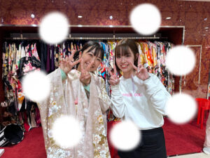 梅田　前撮り　ピンク