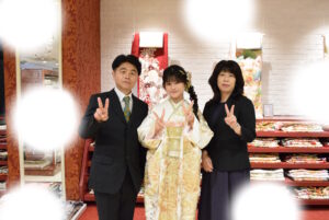 成人式　前撮り　梅田