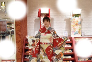 成人式　前撮り　梅田