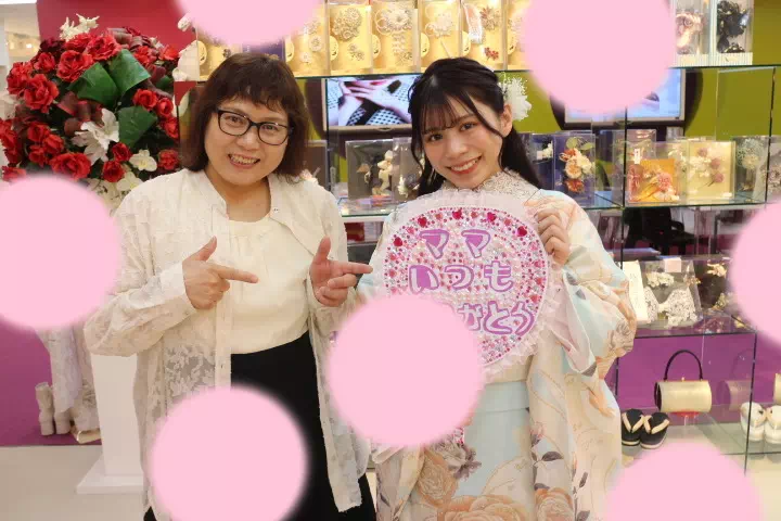 TAKAZEN神戸店　前撮り撮影会　イマドキ　カワイイ　コディネート　振袖　レンタル　袴　