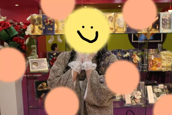 TAKAZEN神戸店　前撮り撮影会　イマドキ　カワイイ　コディネート　振袖　レンタル　ミニョン　立体花　