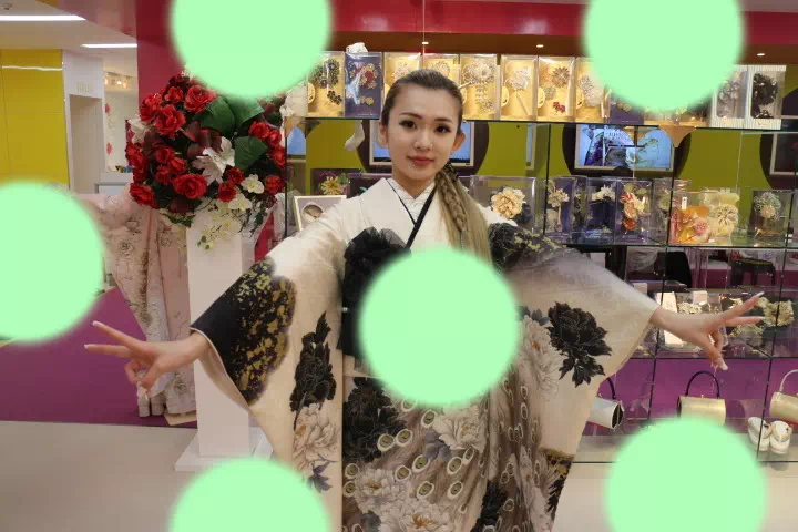 TAKAZEN神戸店　前撮り撮影会　イマドキ　カワイイ　コディネート　振袖　レンタル　袴　