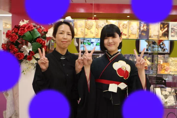 TAKAZEN神戸店　前撮り撮影会　イマドキ　カワイイ　コディネート　振袖　レンタル　袴　