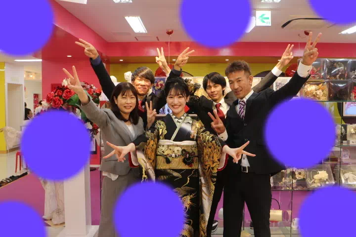 成人式　振袖　キラキラ　派手　龍　　TAKAZEN神戸店　前撮り撮影会　イマドキ　カワイイ　コディネート　