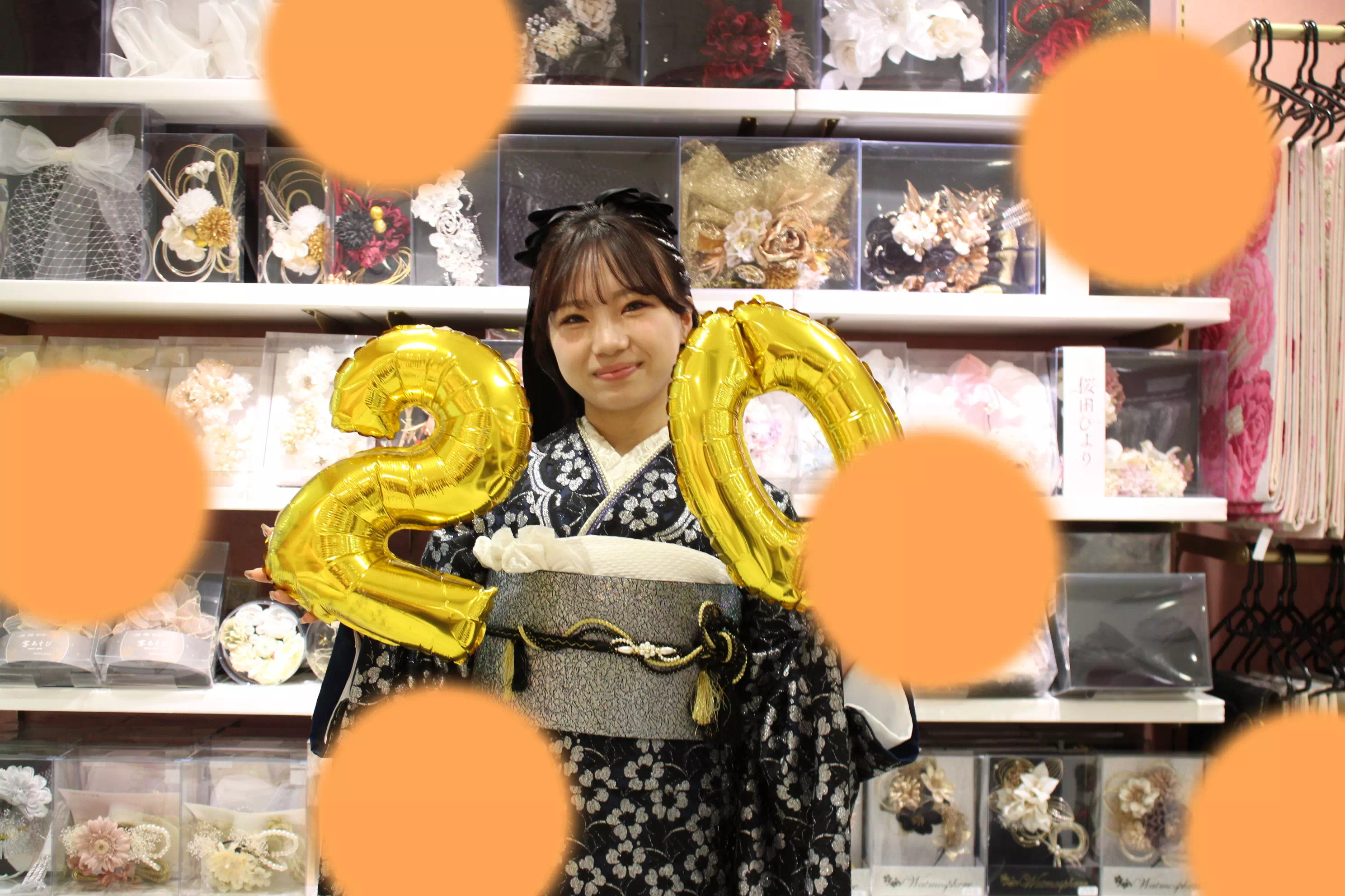 TAKAZEN姫路店　姫路市　成人式　卒業式　袴　振袖　イマドキ振袖　香音　