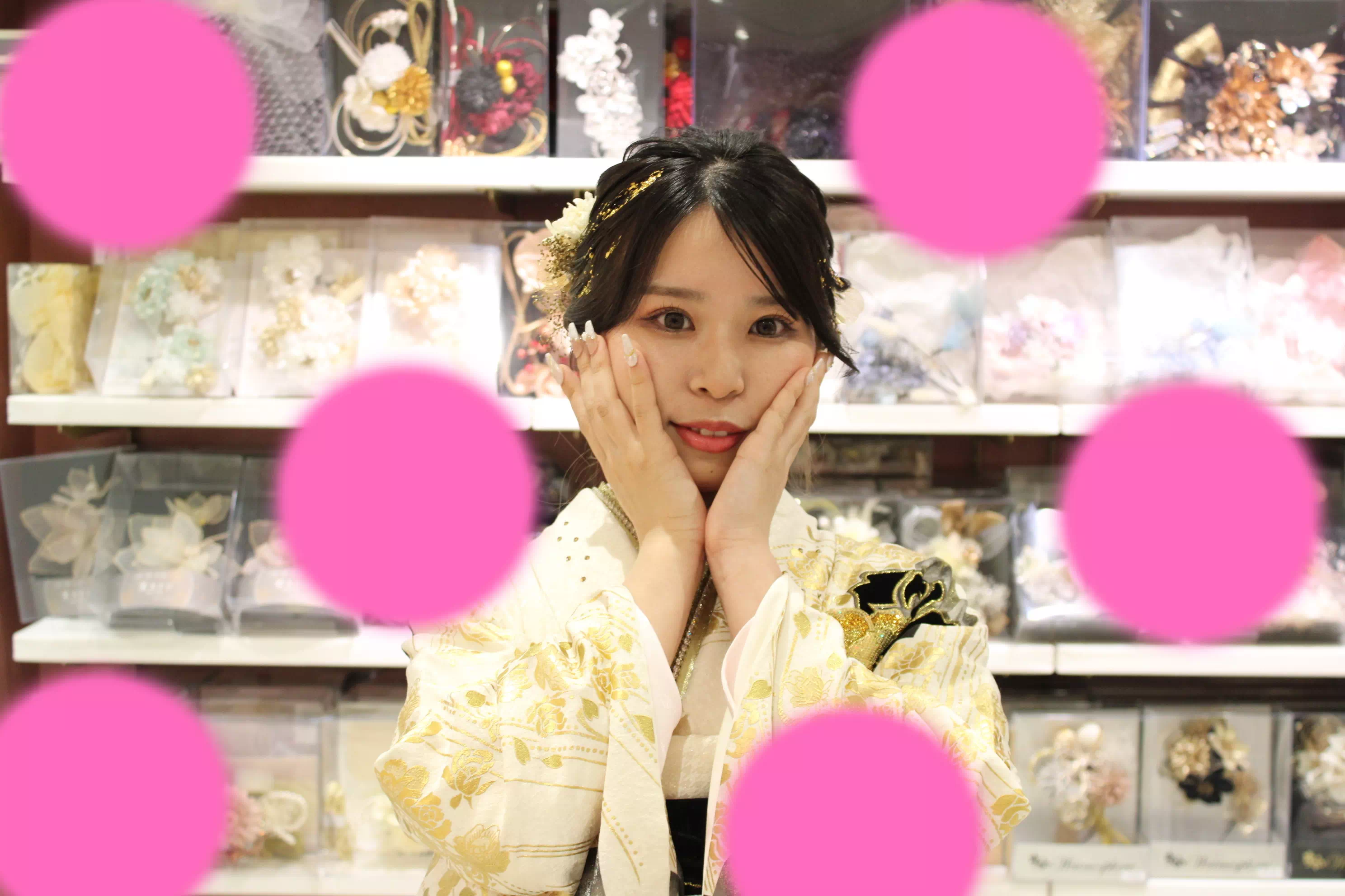 TAKAZEN姫路店　姫路市　成人式　卒業式　袴　振袖　イマドキ振袖　香音　