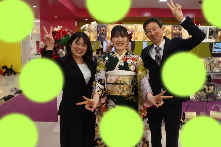 成人式　振袖　レンタル　前撮り撮影会　TAKAZEN神戸三宮店　正統派古典　カワイイ
