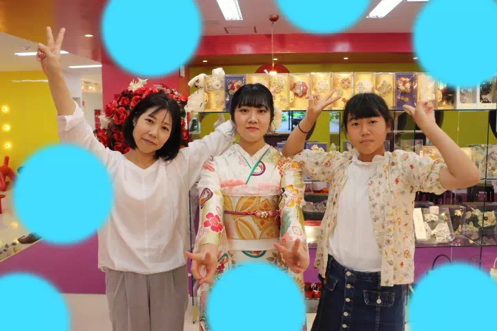 成人式　振袖　レンタル　前撮り撮影会　TAKAZEN神戸三宮店　正統派古典　カワイイ