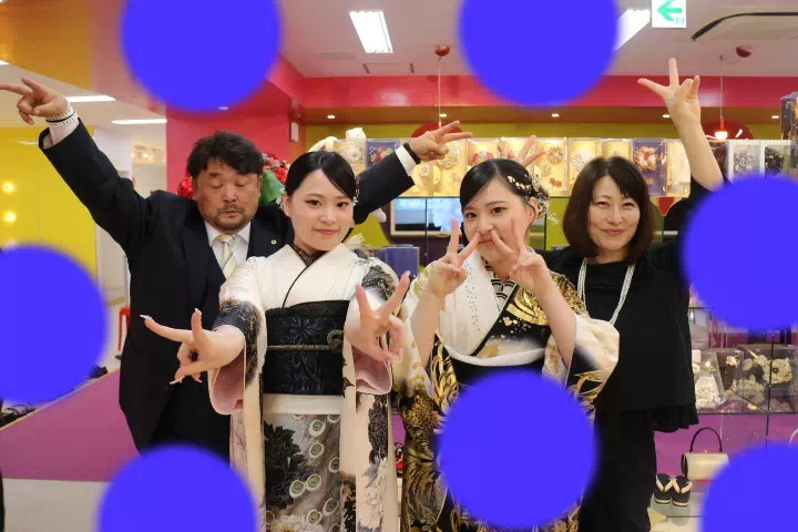 成人式　振袖　レンタル　前撮り撮影会　TAKAZEN神戸三宮店　ヴィンテージスタイル　カッコイイ　
