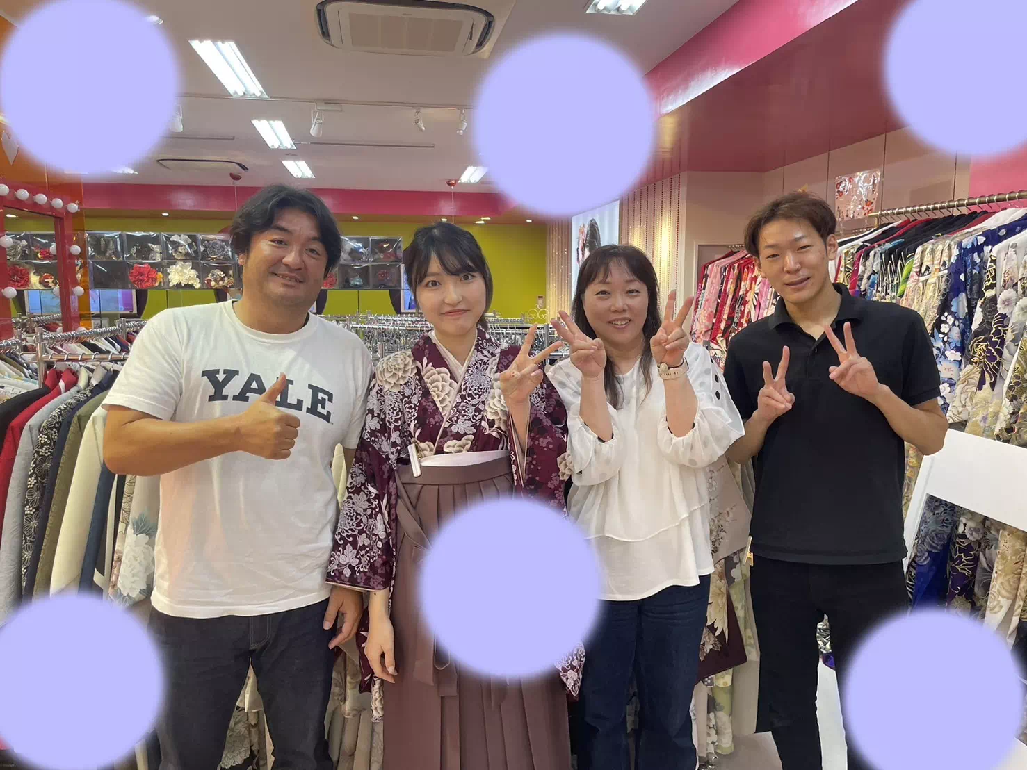 TAKAZEN神戸店　前撮り撮影会　イマドキ　カワイイ　コディネート　レンタル　袴　イマドキ　くすみ