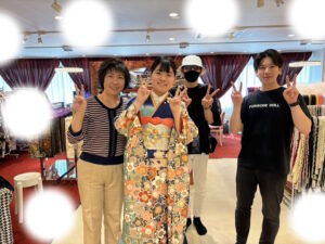 成人式　前撮り　梅田