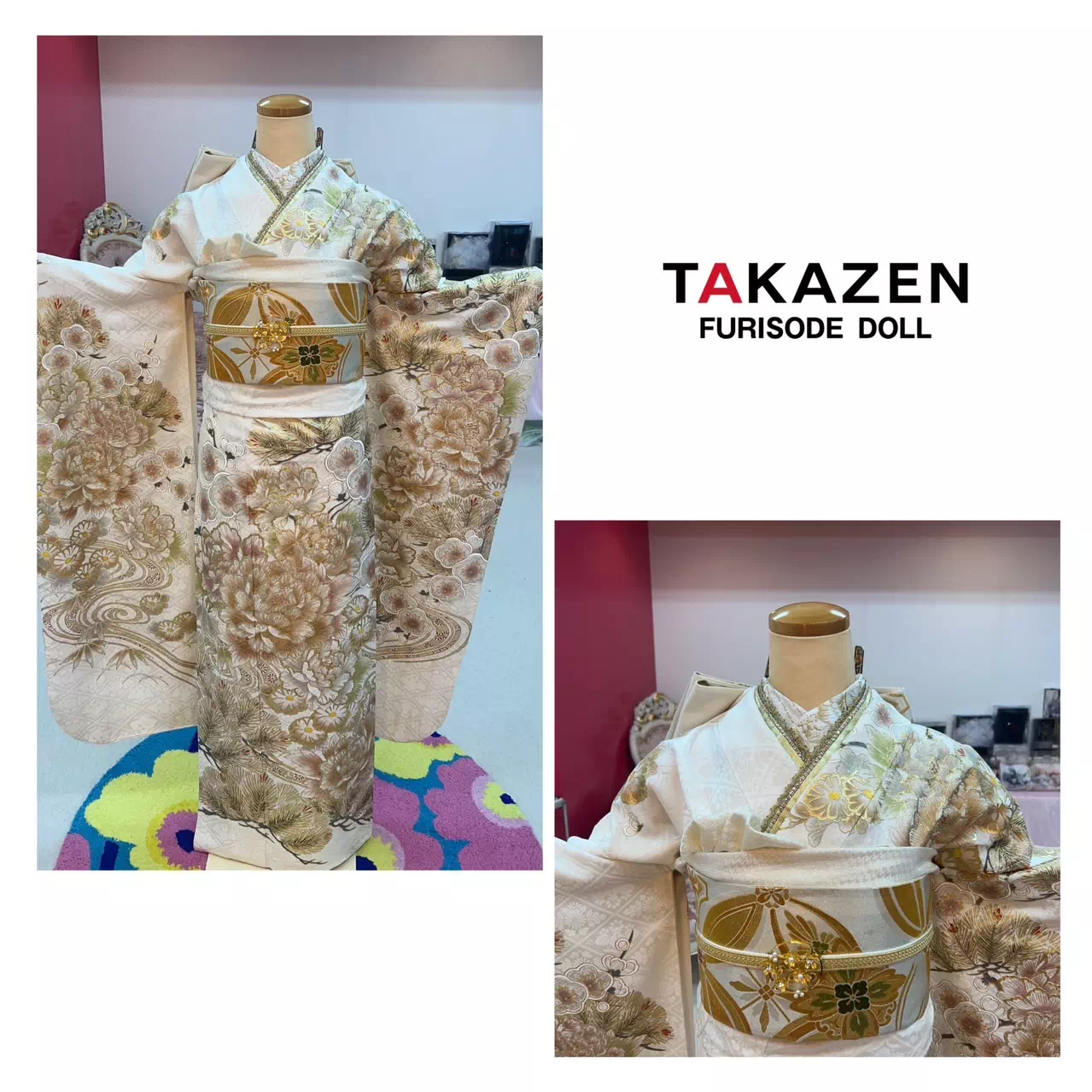 TAKAZEN神戸店　前撮り撮影会　イマドキ　カワイイ　コディネート　振袖　レンタル　袴　