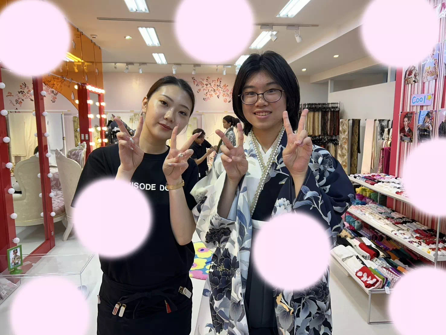 卒業式　袴レンタル　TAKAZEN　神戸三宮店　カッコイイ　オシャレ　コーディネート