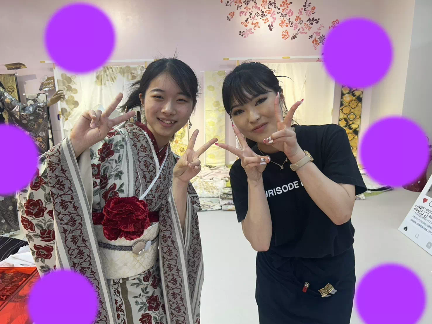 TAKAZEN神戸店　前撮り撮影会　イマドキ　カワイイ　コディネート　振袖　レンタル　袴　