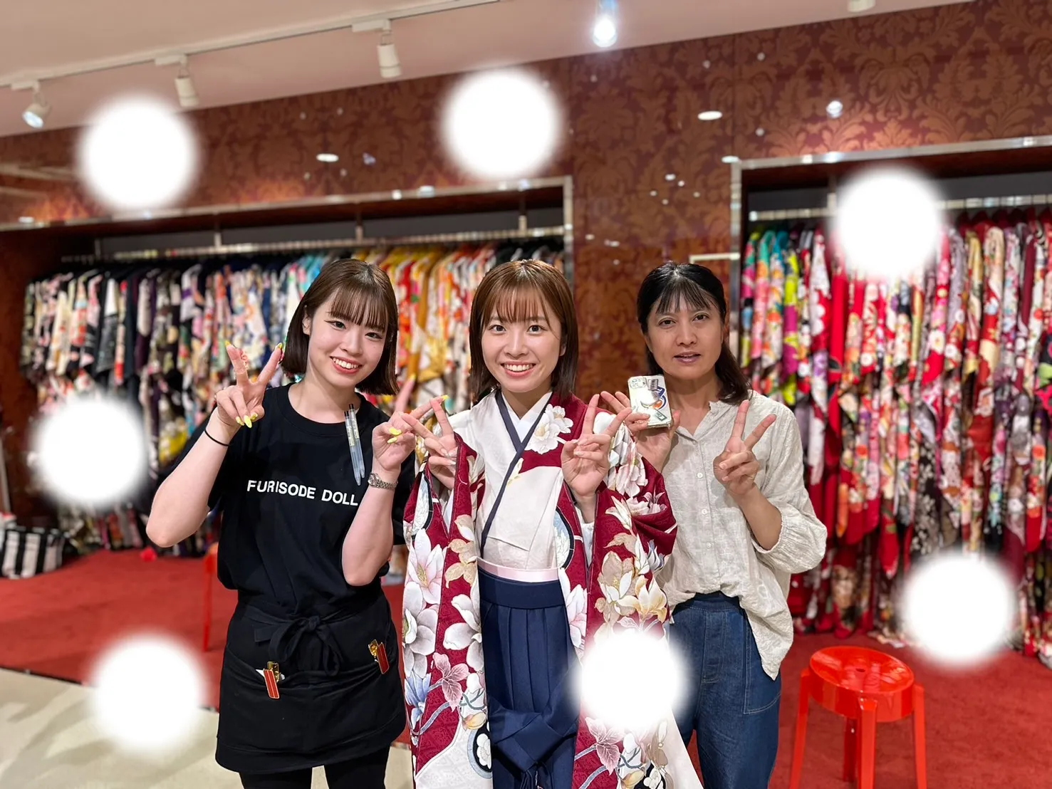 成人式　前撮り　梅田　袴　くすみカラー　かわいい　イマドキ　淡色　古典　タカゼン　撮影