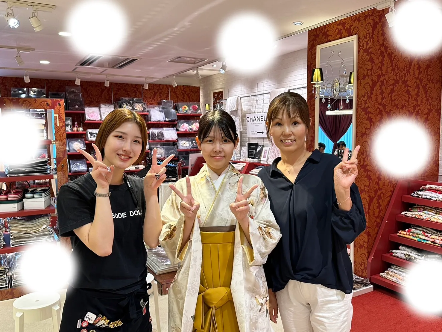 袴レンタル　振袖レンタル　卒業式　古典　新作　かわいい　くすみカラー