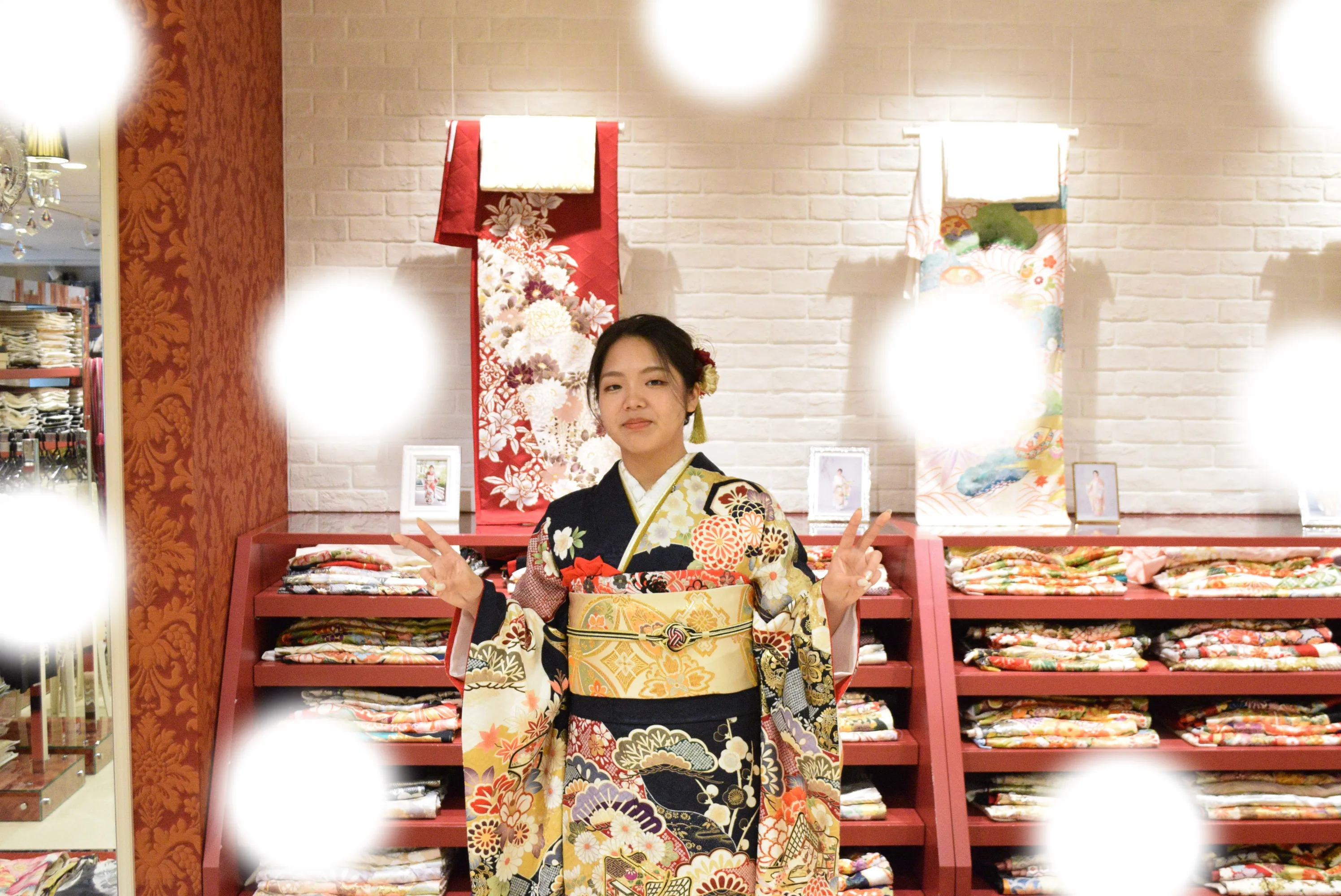 成人式　前撮り　梅田　袴　くすみカラー　かわいい　イマドキ　淡色　古典　タカゼン　撮影