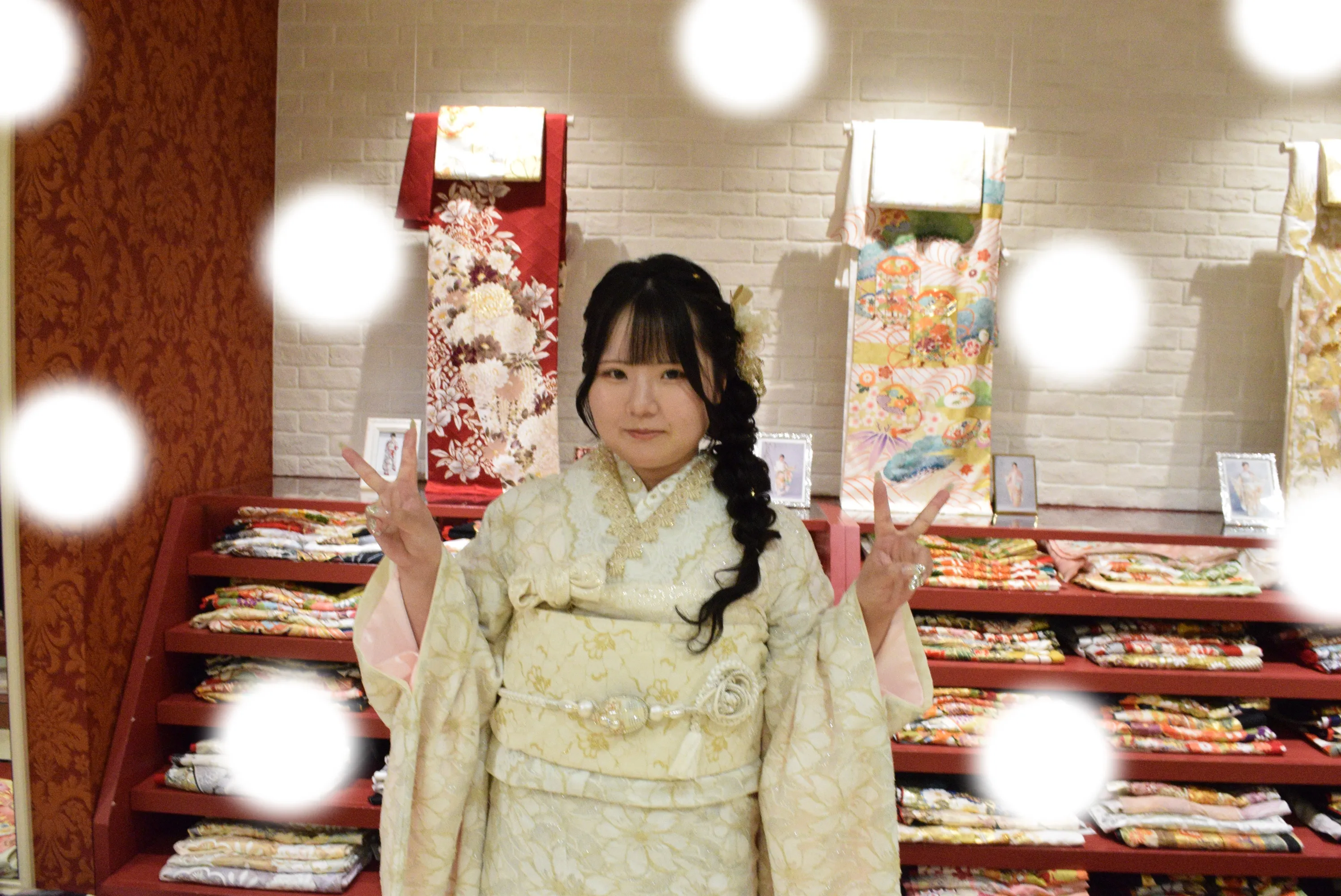 成人式　前撮り　梅田　袴　くすみカラー　かわいい　イマドキ　淡色　古典　タカゼン　撮影