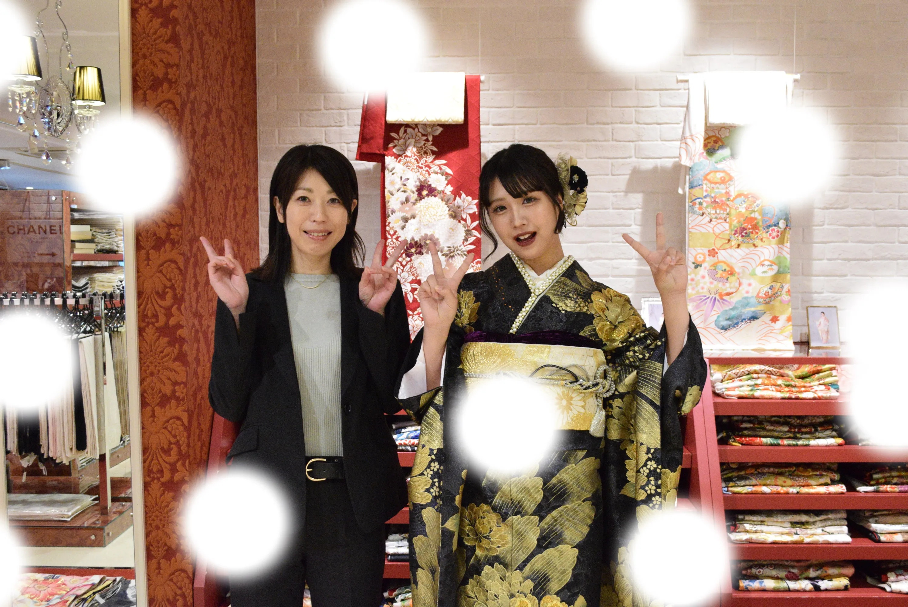 成人式　前撮り　梅田　袴　くすみカラー　かわいい　イマドキ　淡色　古典　タカゼン　撮影